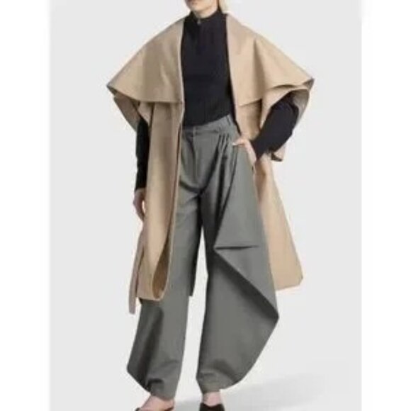 JW Anderson size 6 Side Drape Trousers in grey - Picture 2 of 10